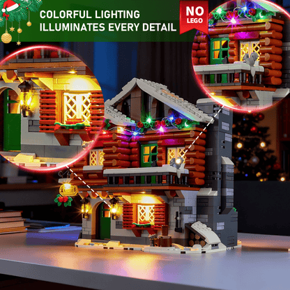 Light Kit For LEGO Alpine Lodge 10325 - Briksmax