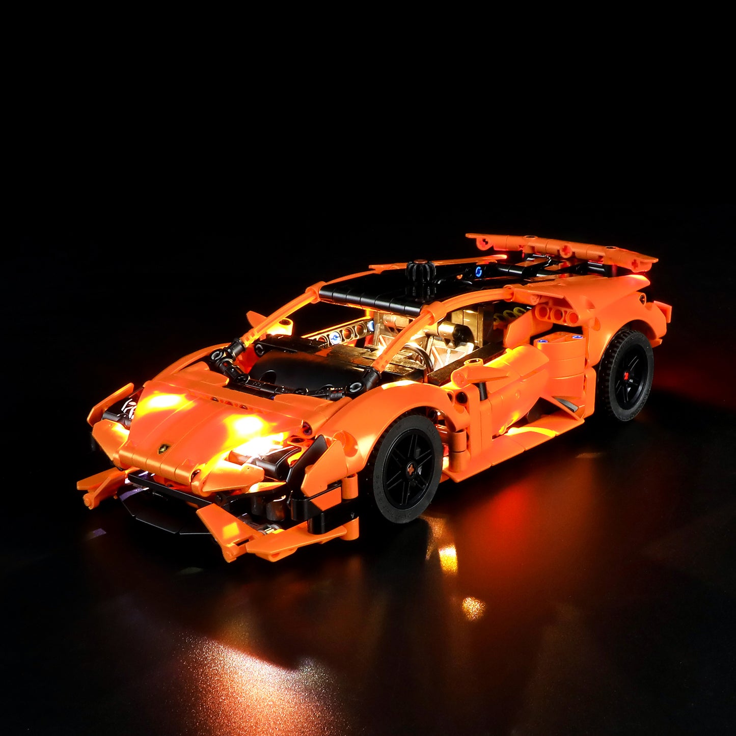 Light Kit For Lamborghini Huracán Tecnica Orange 42196-Briksmax