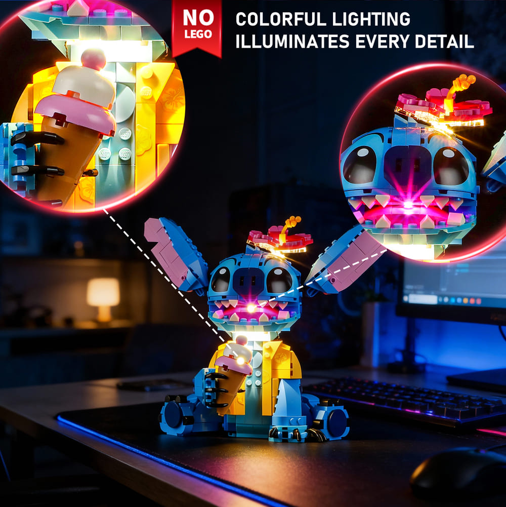 Light Kit For Stitch 43249-Briksmax
