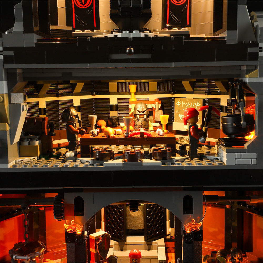 Light Kit For The Lord of the Rings: Barad-dur 10333-Briksmax
