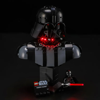 Light Kit for Darth Vader Bust 75439-Briksmax 2.0