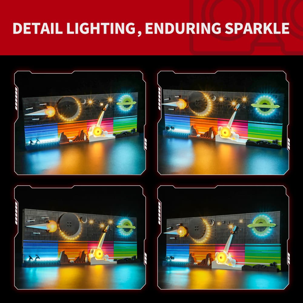 Light Kit For Tales of the Space Age 21340 – Briksmax