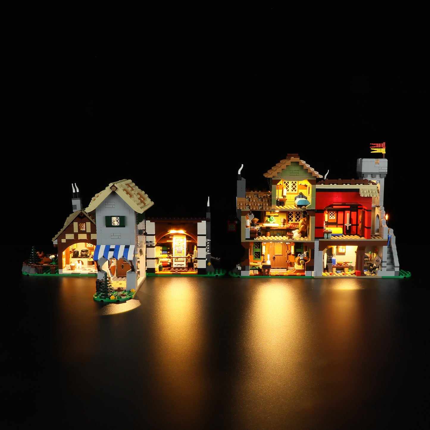 BriksMax Light Kit For Medieval Town Square 10332