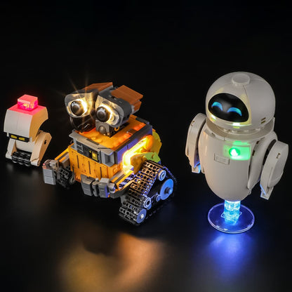 Light Kit For WALL-E and EVE  #43279 - Briksmax 2.0