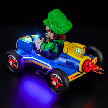 Light Kit for Mario Kart – Luigi & Mach 8 #72050 - Briksmax 2.0