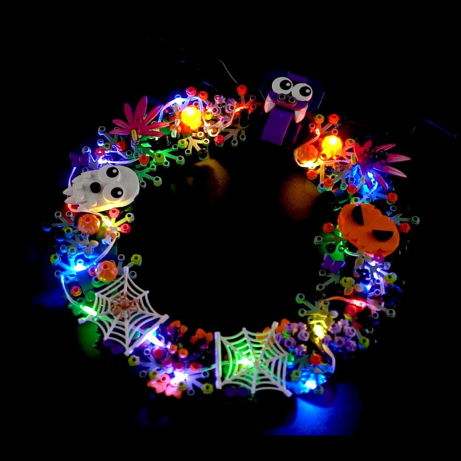 Light Kit For Halloween Wreath  #40825 - Briksmax 2.0