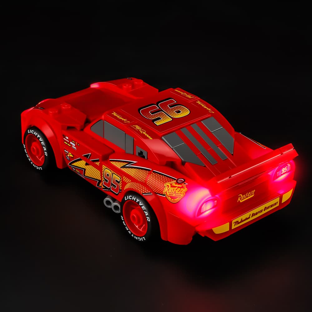 Beleuchtungsset für Lightning McQueen 77255 – Briksmax 2.0