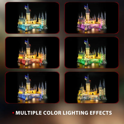 Light Kit for Hogwart's Castle 71043  | Remote + RGB Version