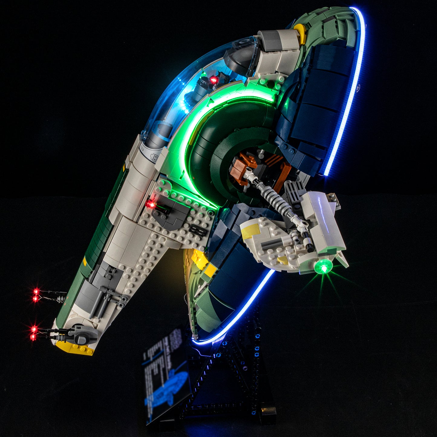 BriksMax 2.0 Light Kit For Jango Fett's Firespray-Class Starship #75409