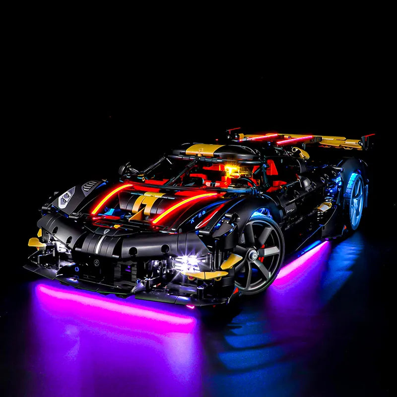 Light kit for Koenigsegg Sadair's Spear 42232 | Briksmax 2.0