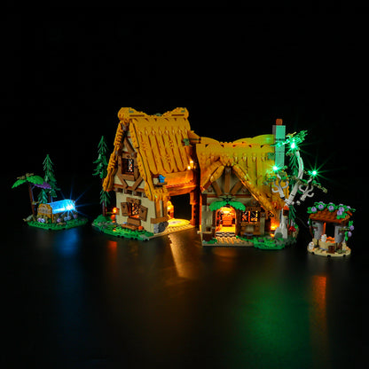Briksmax Light Kit For  Snow White and the Seven Dwarfs' Cottage 43242