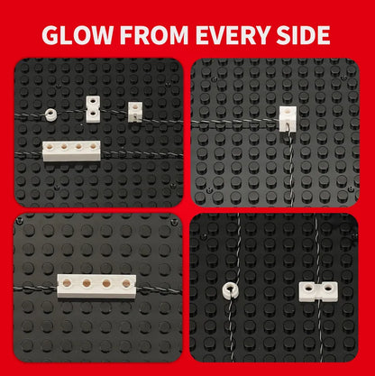 Cable Organizer Kit for Building Block Lighting – 28 Pieces