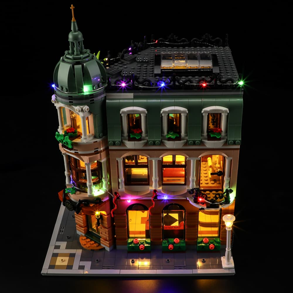 Kit d'éclairage pour hôtel-boutique n° 10297 (version Noël) - Briksmax 2.0