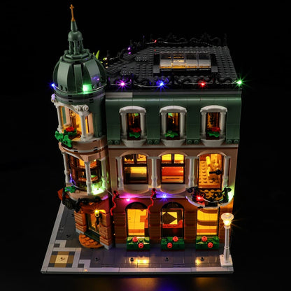 Kit d'éclairage pour hôtel-boutique n° 10297 (version Noël) - Briksmax 2.0