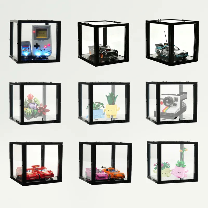 Front-Opening Display Case for LEGO® Models – 19 × 19 × 16 cm | BRIKSMAX