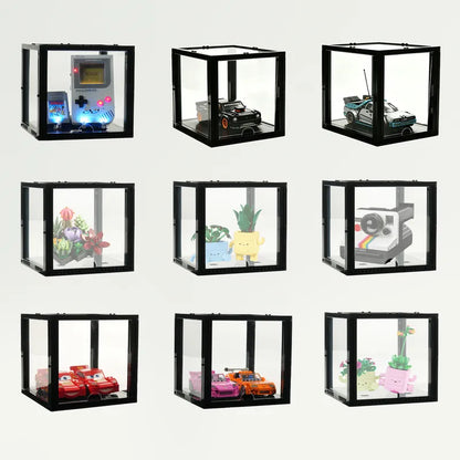 Front-Opening Display Case for LEGO® Models – 19 × 19 × 16 cm | BRIKSMAX