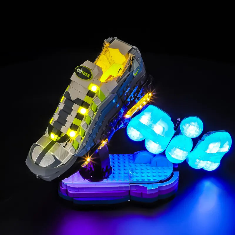 Light Kit for Nike Air Max 95 x LEGO Set 43025 - Briksmax 2.0