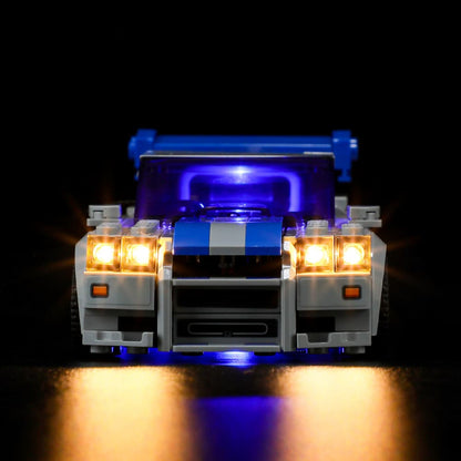 Briksmax Light Kit For 2 Fast 2 Furious Nissan Skyline GT-R (R34) 76917