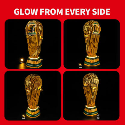 Light Kit for FIFA World Cup Official Trophy 43020 - Briksmax 2.0