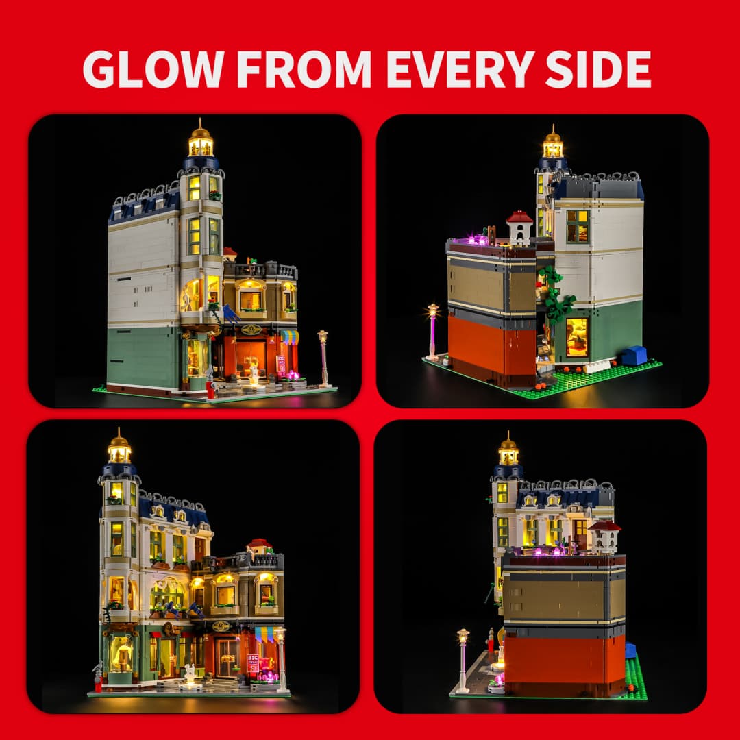 Light Kit for Shopping Street 11371 - Briksmax 2.0