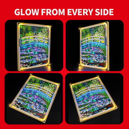 Light Kit for Claude Monet – Bridge over a Pond of Water Lilies 31220 - Briksmax 2.0【Not Final Price｜Coming Soon】