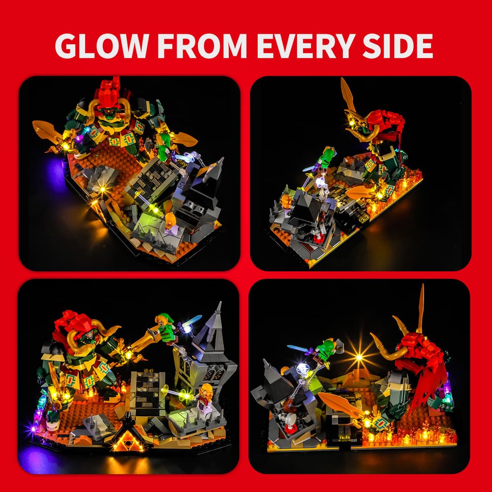 Light Kit for Ocarina of Time – The Final Battle 77093 - Briksamx 2.0