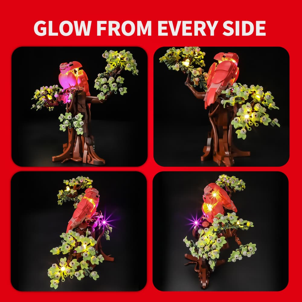 Light Kit for Love Birds 21365 - Briksmax 2.0