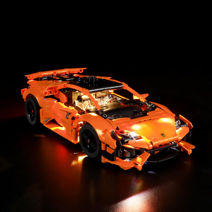 Light Kit For Lamborghini Huracán Tecnica Orange 42196-Briksmax