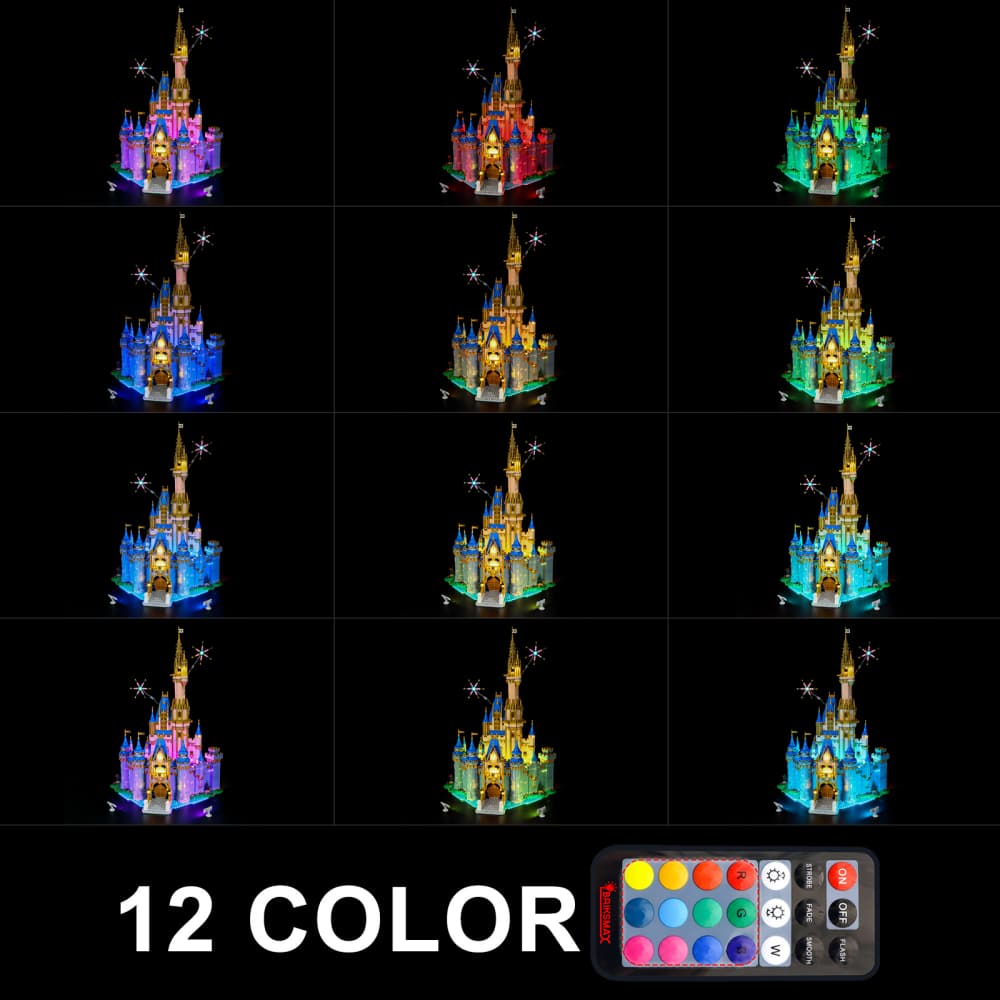 Light Kits For LEGO® Disney Castle 43222