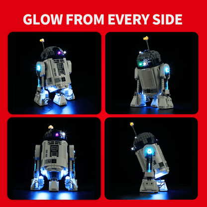 Beleuchtungsset für Star Wars R2-D2 75379 - Briksmax