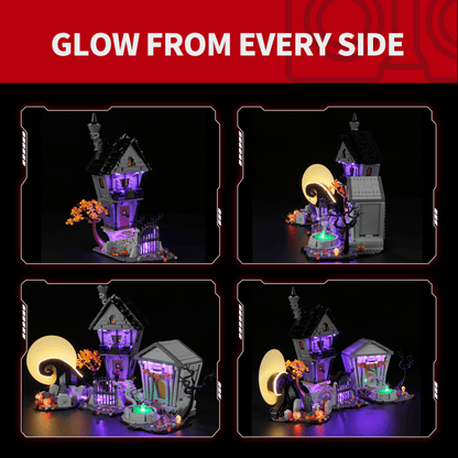 Briksmax 2.0 Light Kit For Disney Tim Burton's The Nightmare Before Christmas 21351-Briksmax