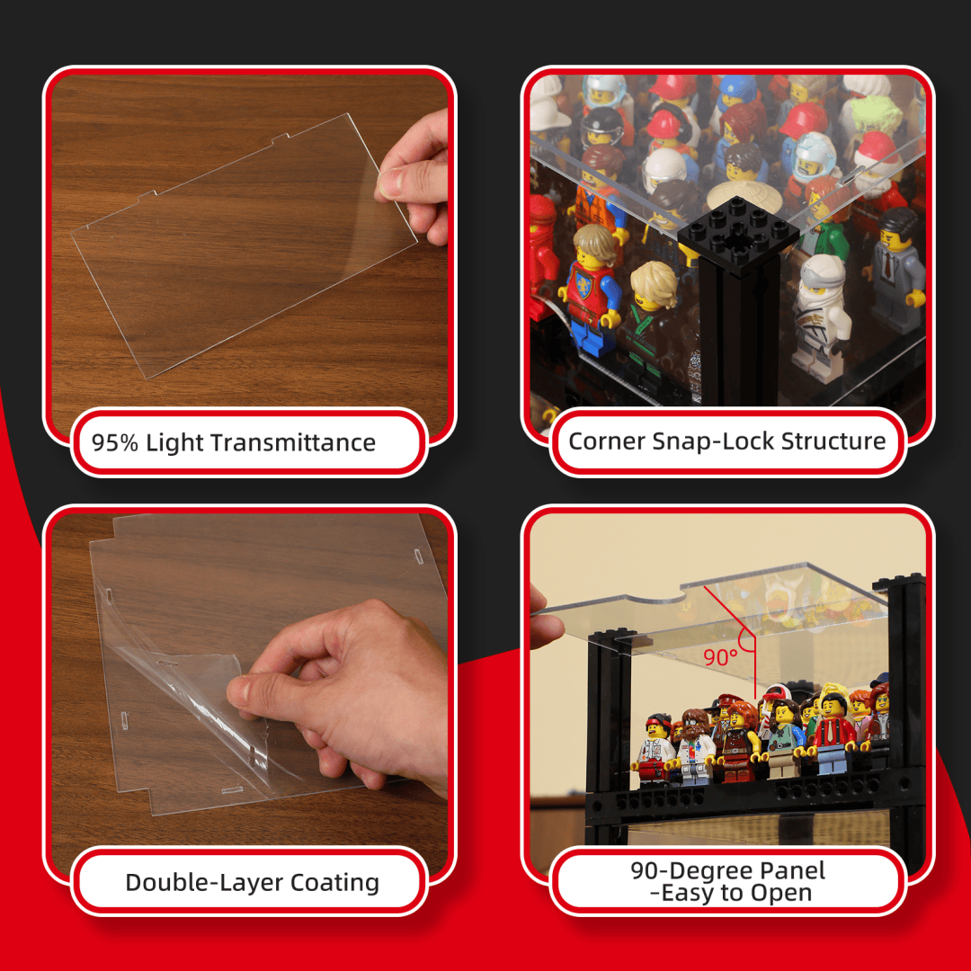 LEGO Minifigure Display Case【Coming Soon.Get notified】