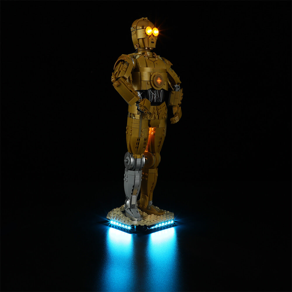 Light Kit For C-3PO 75398-Briksmax