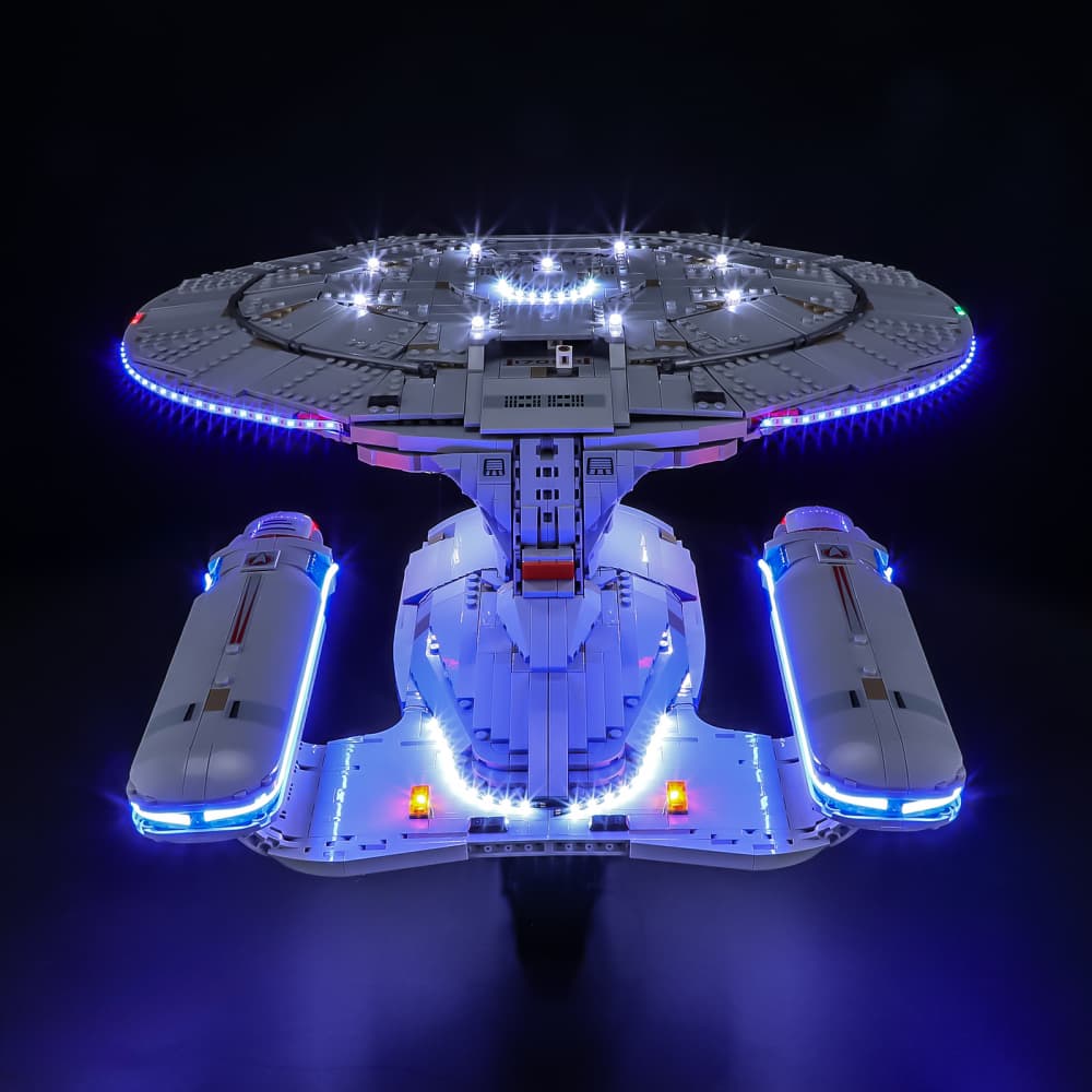 Light Kit for Star Trek: U.S.S. Enterprise NCC-1701-D 10356（Premium Version）- Briksmax 2.0