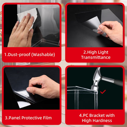 Clear Display Case for Brick Models【New！Coming  soon】