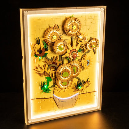 Briksmax 2.0 Light Kit For Vincent van Gogh – Sunflowers #31215
