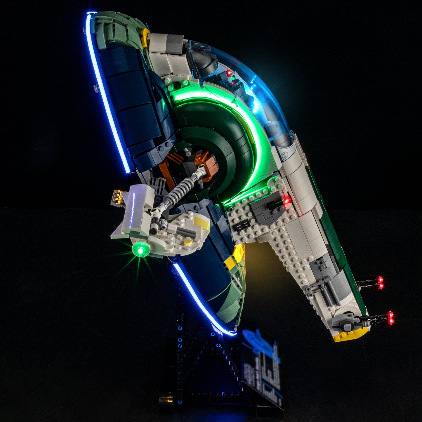 BriksMax 2.0 Light Kit For Jango Fett's Firespray-Class Starship #75409