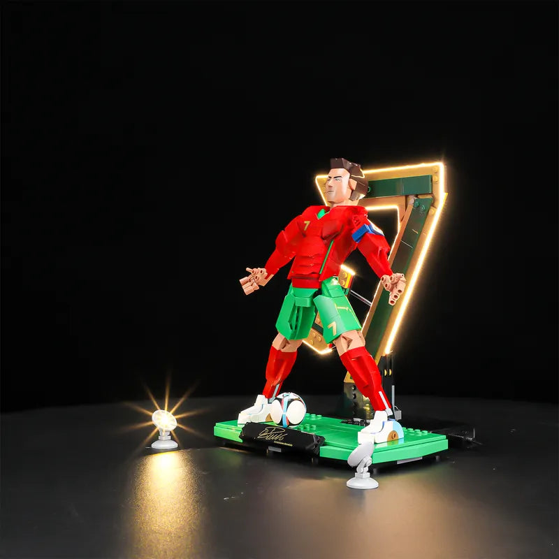 Light kit for Cristiano Ronaldo – Soccer Legend 43016 |  Classic Warm Edition