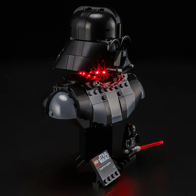 Light Kit for Darth Vader Bust 75439-Briksmax 2.0