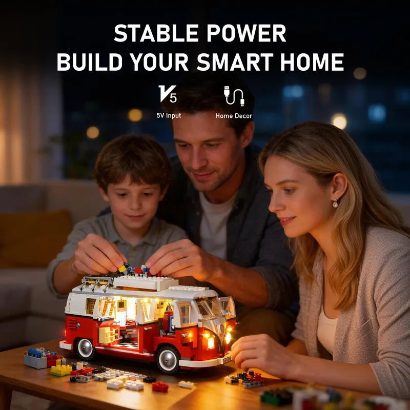 Briksmax | Lighting Kit For Lego Volkswagen T1 Camper Van 10220