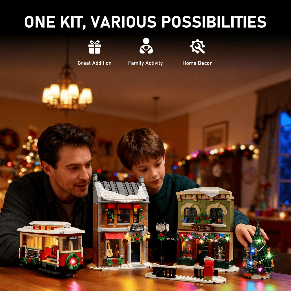 Light Kit For Holiday Main Street 10308-Briksmax