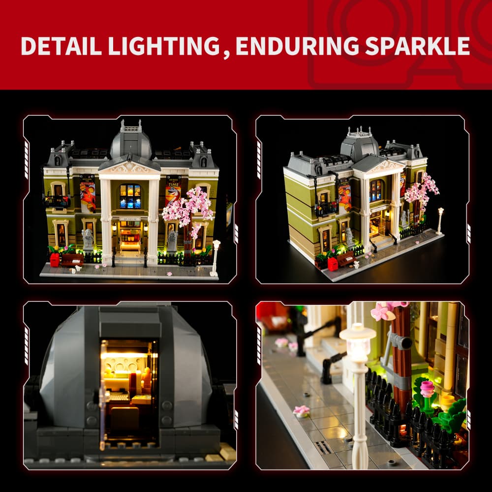Light Kit for The Natural History Museum 10326 - Briksmax 2.0