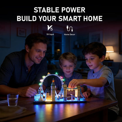 Briksmax Light Kit For London Skyline Collection 21034