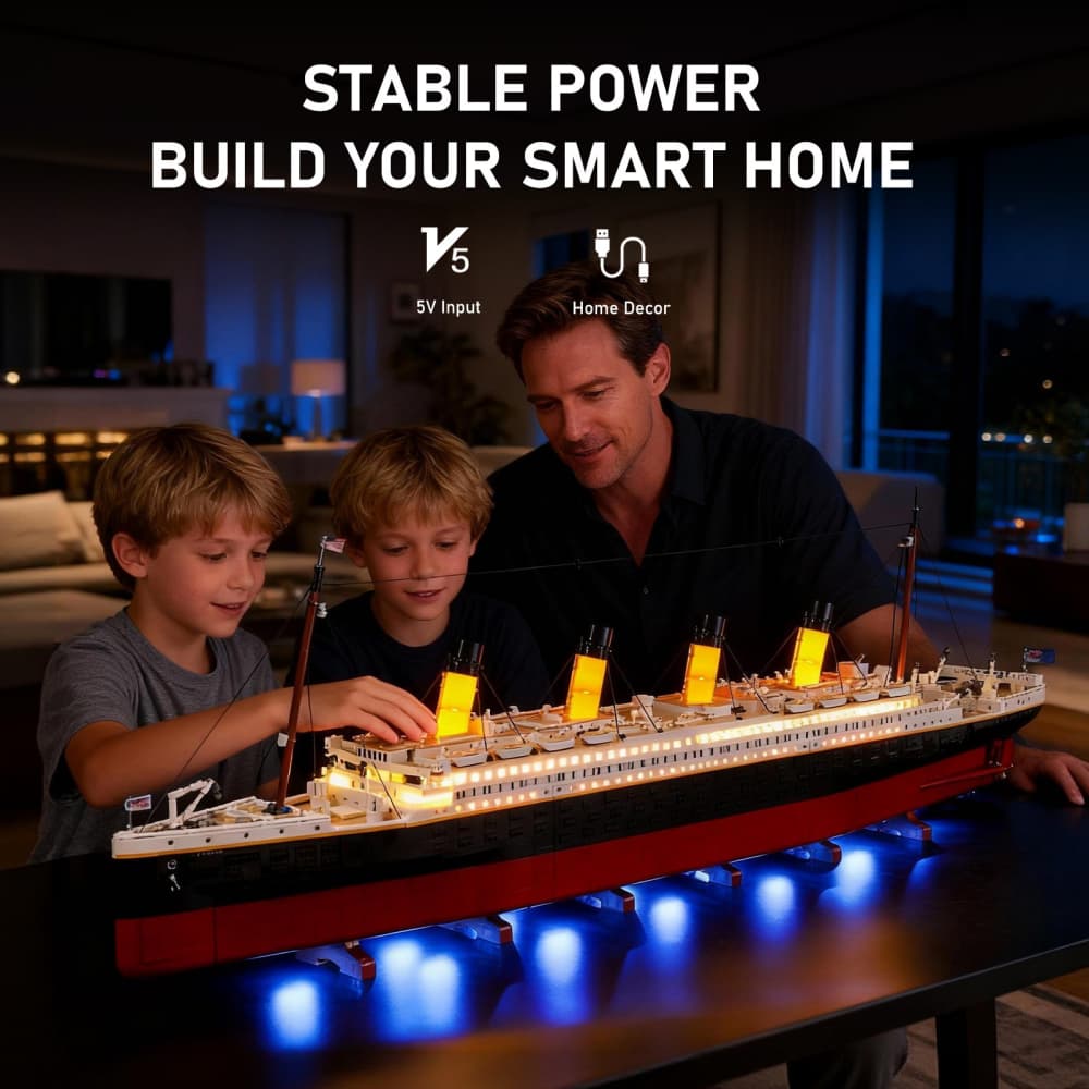 Light Kit For Titanic 10294-BriksMax