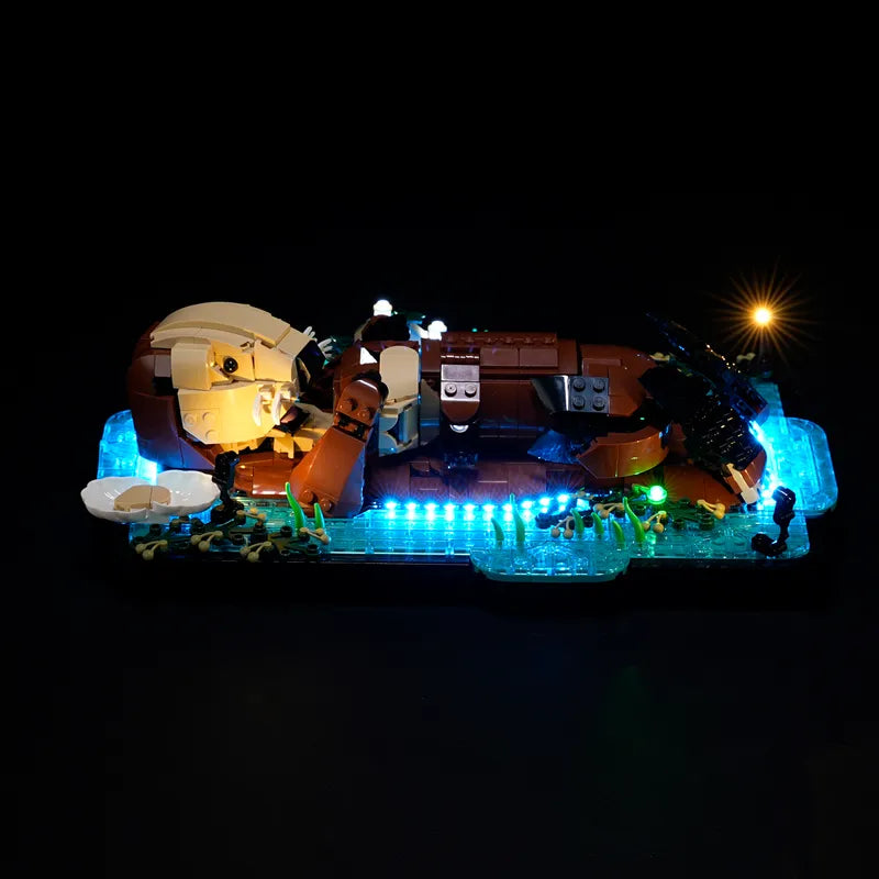 Light Kit for Floating Sea Otters 21366 - Briksmax 2.0