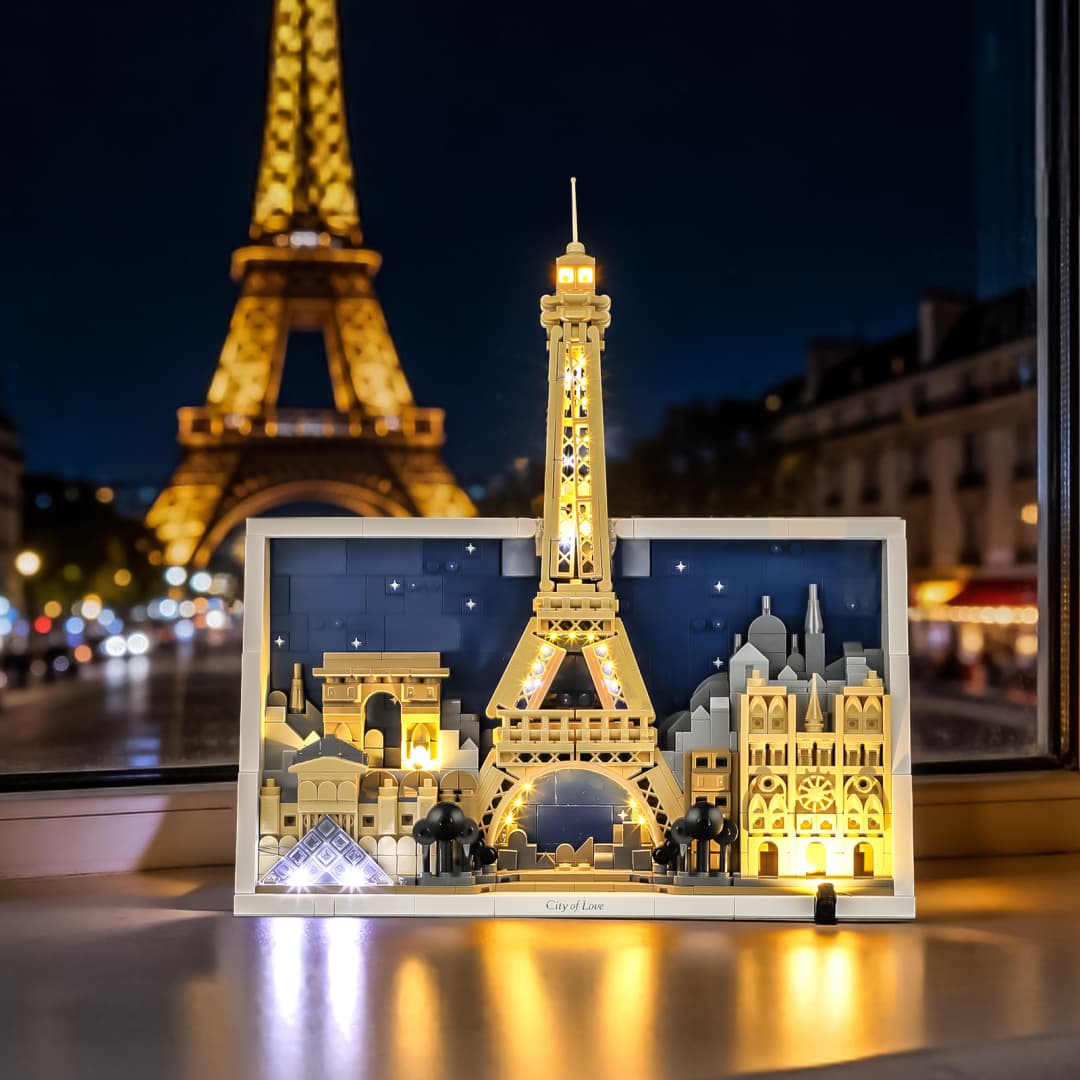 Light Kit for Paris – City of Love 21064 - Briksmax 2.0