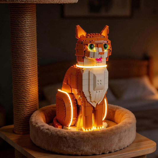 Light Kit for Orange Cat 21376 - Briksmax 2.0【Not Final Price｜Coming Soon】