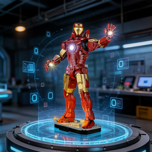 Light Kit for Iron Man Mark 3 Collectors' Edition 76344- Briksmax 2.0