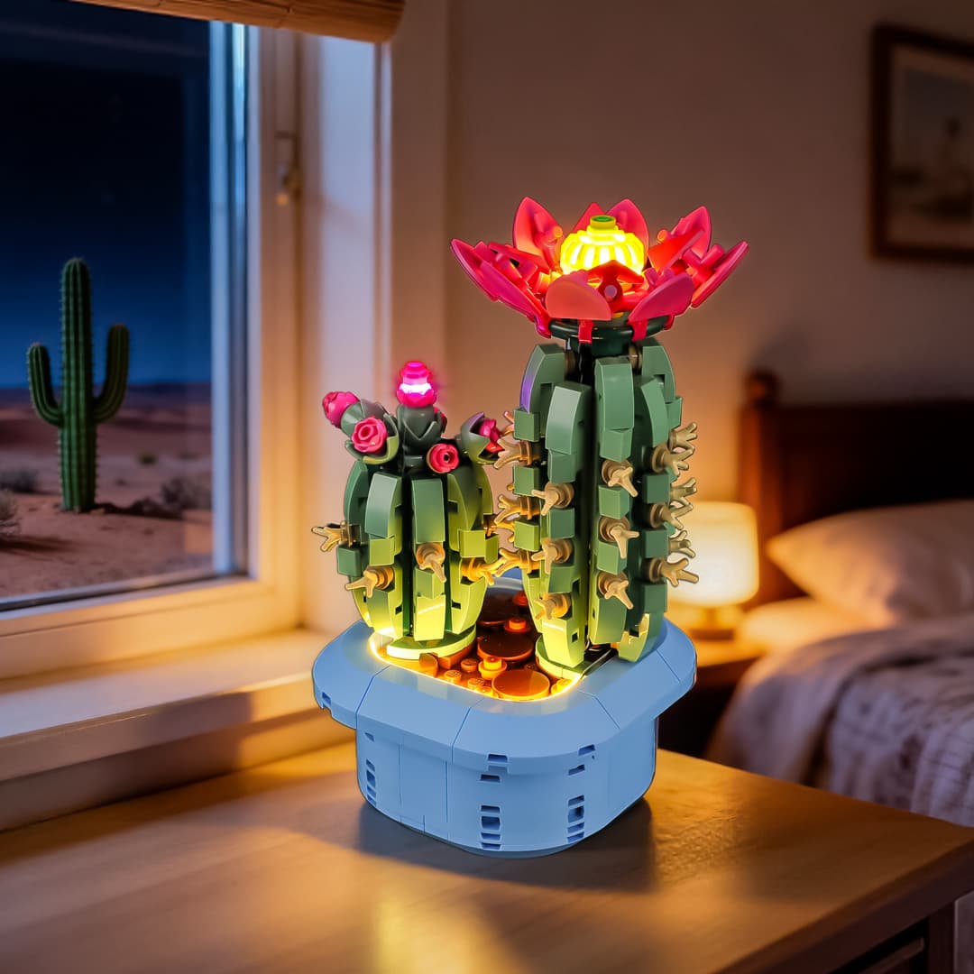 Kit d'éclairage pour cactus à fleurs 11509- Briksmax 2.0