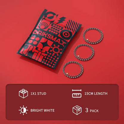 Projecteurs lumineux à points de 15 cm (lot de trois) - Version 2.0